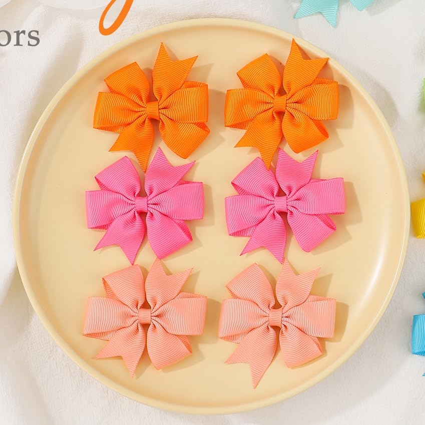 Choicbaby 2.3 Inches Mini Baby Hair Bows 60pcs Toddler Hair Accessories - Image 3