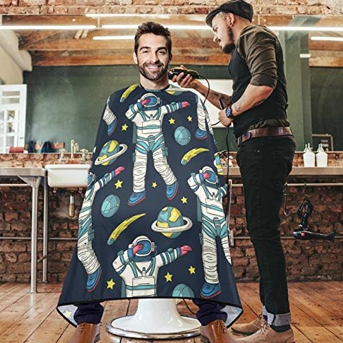 visesunny Professional Barber Cape Polyester Hair Cutting Salon Cape Apron Anti-Static Beard Bib - Image 2