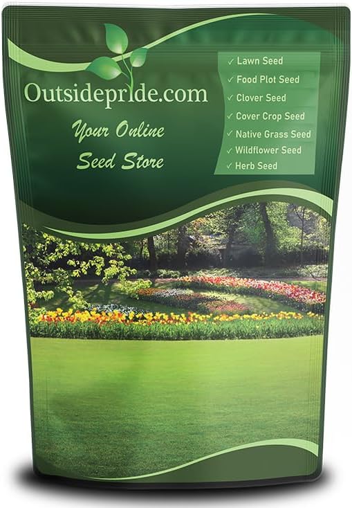 Outsidepride Creeping Red Fescue Grass Seed - 10 Lbs. Perennial, Pure Raw Seed w/ 0.00% Other Crop & Weed Seed by Outsidepride