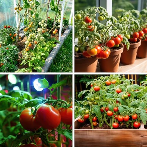1,500+ Tomato Seeds, 10 Varieties Salad Tomato Seeds Garden Kit - Image 6