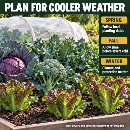 Gardeners Basics Fall Vegetable Seeds for Planting, 8 Heirloom Varieties - Image 4