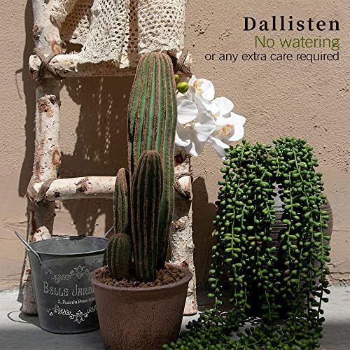 6 Pcs Artificial Succulents Hanging Plants, Fake String of Pearls Greenery Plants, Decoration for Wall, Home, Backdrop, Garden, Indoor and Outdoor - Image 3