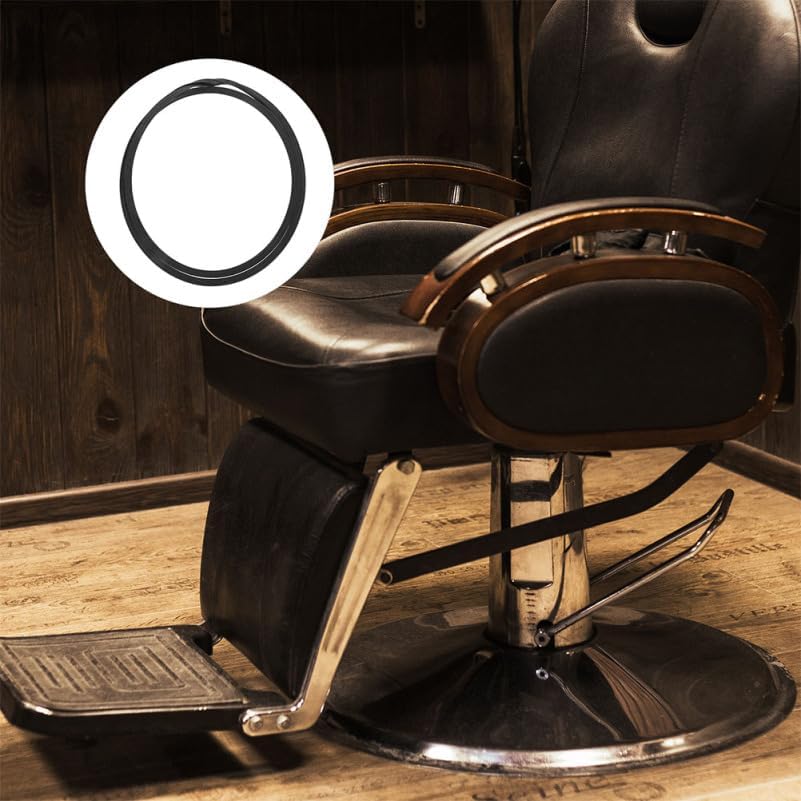 Barber Chair Base Gasket Protective Floor Ring 2pcs Non-Slip Rubber Sealing Gasket for Hair Salons - Image 2