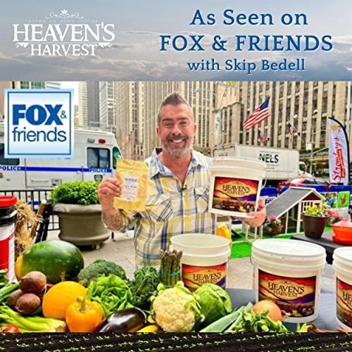Heaven’s Harvest “10 Year Garden” Survival Seed Bank Kit | Over 50k Non GMO Heirloom Vegetable Survival Seeds + 2 Free Bonus Items: Clyde’s Garden Planner + Seed Vault Storage Drum for 10 Year Storage - Image 6
