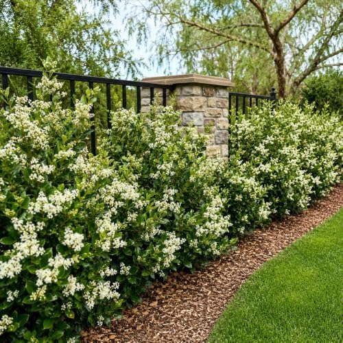 Wax Leaf Privet Shrub - 6-10" Tall Live Plant - Quart Pot - Image 3
