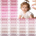 CÉLLOT 360PCS Small Hair Ties,2cm in Diameter Rubber Elastic Ties for Baby by C%C3%89LLOT