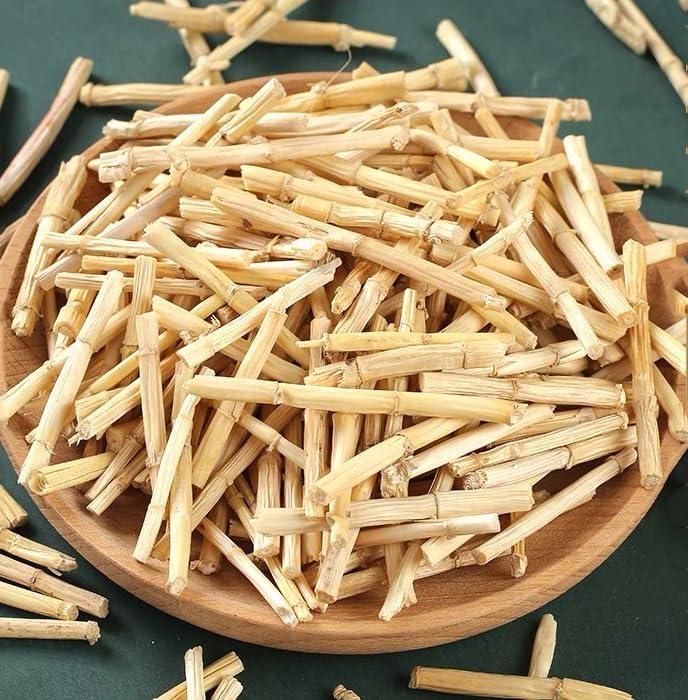 Lalang Grass Rhizome- Pure Natural Chinese Herbal Medicine-Dried Cogon grass root 白茅根3.53oz/100g Used for making soup-Brewing tea-Bai Mao Gen (Cogon grass root) - Image 4