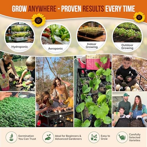 Organo Republic 25 Summer Vegetable Garden Seed Variety Pack - 6,510+ Non-GMO Heirloom Veggie & Greens Seeds for Outdoors & Indoor Home Garden, Including Collards, Pepper, Okra, Onion, Bean, Cucumber - Image 5