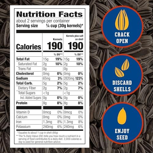 David, Jumbo Sunflower Seeds, Original Flavor, 5.2 Ounce (Pack of 12) - Image 2