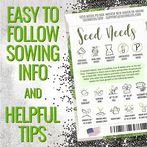 Seed Needs Catnip Seeds to Plant an Herb Garden - 1 Pack - Image 4