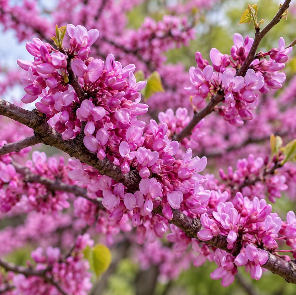 Eastern Redbud Tree Ornamental Red Bud Tree Live Home 1 Year Old, 1 Ft Tall - Image 7