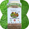 Ruff and Tuff Mow Less Fine Fescue Grass Seed, 2 Lbs, Durable Lawn, Shake to Spread, Covers up to 1000 SqFt by FlawnSeedKits
