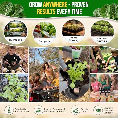 Organo Republic Collard Georgia Southern Seeds Pack 5G - Over 1900 Non-GMO Heirloom Collard Seeds for Planting Vegetable in Individual Seed Packet Vegetables Seeds for Planting Indoor & Outdoor - Image 5