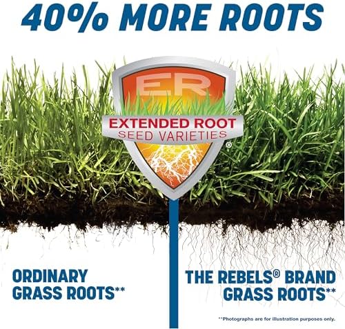Pennington The Rebels Sun and Shade Grass Seed Mix, 40 Pounds - Image 5