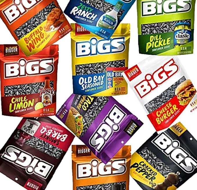 Sunflower Seeds Ultimate Variety Pack by BIGS and DAVID | 20 Unique Flavors by Peace Merchandise | Might be duplicated - Image 2