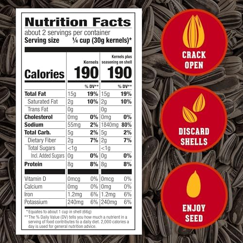 DAVID Jumbo Sunflower Seeds, Bacon Mac and Cheese Flavor, 5.25 oz. (Pack of 12) - Image 2