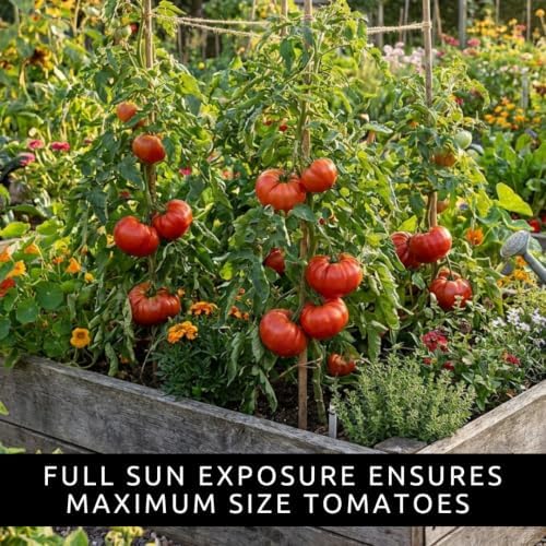 50 Beefsteak Tomato Seeds | Large Slicing Tomatoes for Planting - Image 4