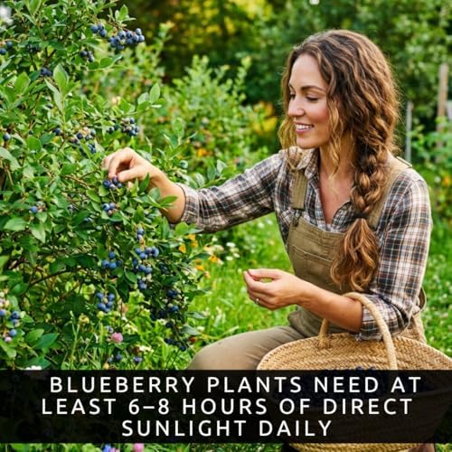 2 Bluejay Blueberry Plants Live for Planting, Highberry Blueberry Bushes - Live Plant 1 Year Old, Fruit Tree Live Blueberry Plant - Image 6