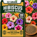 Seeds for Planting, 200 Hibiscus by CZGrain