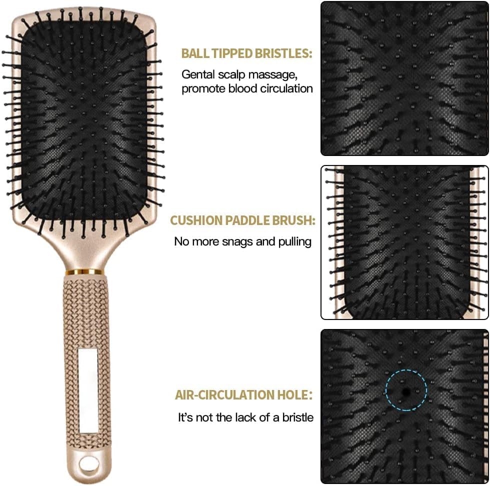 8pcs Hair Brush Set for Women Hair Styling Designed for Family Daily Care - Image 4