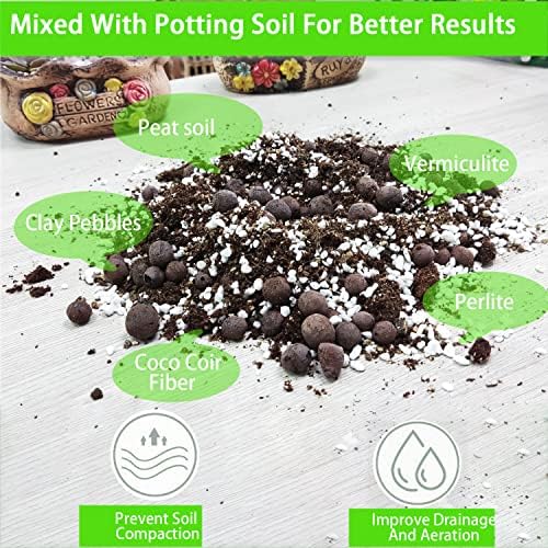 Natural Organic Perlite 15QT for Plants Potting Mix Indoor Outdoor Garden Soil Amendment for Enhanced Drainage, Seed Starter, Root Growth for Succulents, Cactus, Orchids, Money Trees, Vegetables - Image 3