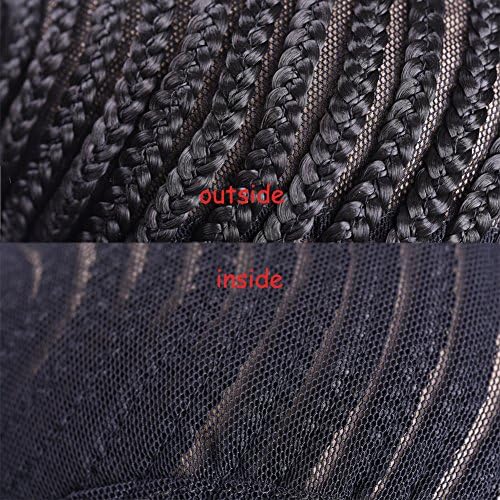 Refined Braided Wig Caps Crotchet Cornrows Cap For Easier Sew In Caps for Making Wig Glueless Hair Net Liner Crochet Wig Caps(Cornrows Caps 1pcs) - Image 4