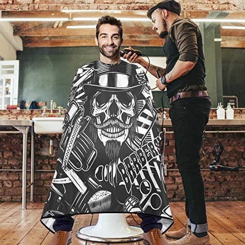 visesunny Professional Barber Cape Polyester Hair Cutting Salon Cape Apron Anti-Static Beard Bib - Image 2
