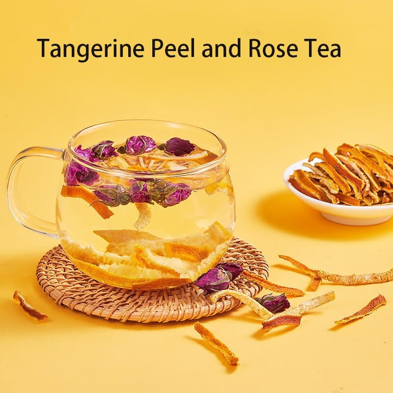 Dried Tangerine Peel Strips - Pure Natural Chinese Herbal Medicine -dried orange peel 4.23oz/120g Used for making soup-Brewing tea- 陈皮Chen Pi(Dried Tangerine Peel) - Image 7