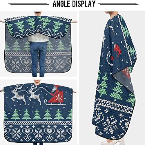 Barber Capes Polyester Hair Cutting Salon Cape with Snaps Beard Bib Hairdresser Gown Stylist Cape For Men Women - Image 6