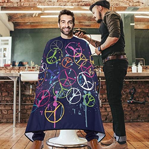 visesunny Professional Barber Cape Polyester Hair Cutting Salon Cape Apron Anti-Static Beard Bib Grooming Apron - Image 2