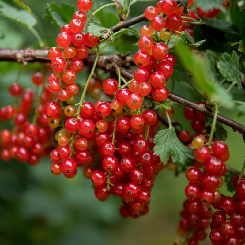 Red Currant Bush Live Plant, Backyard Berry Shrub Fruit Tree, 5-9 Inch Tall - Image 6