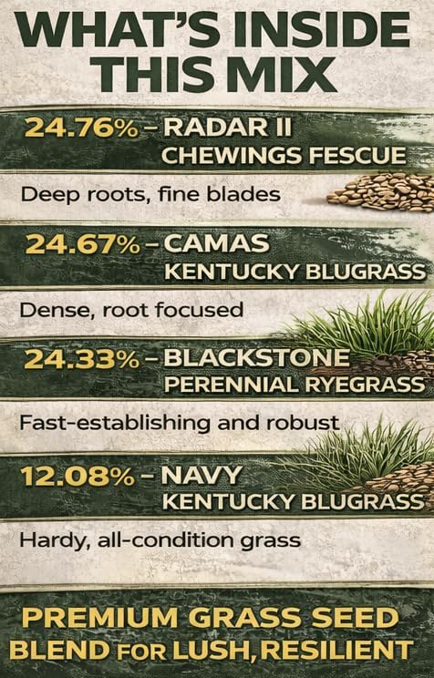 25 LB Premium Mix Grass Seed - Image 6