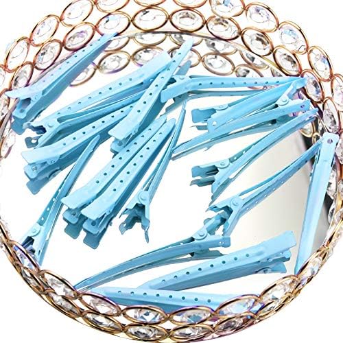 Bantoye 24 Packs Duck Bill Clips 3.35 Inch Metal Alligator Clip, Blue - Image 5