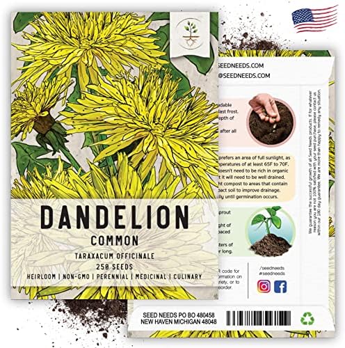 Seed Needs Dandelion Seeds to Plant an Herb Garden - 1 Pack - Image 6