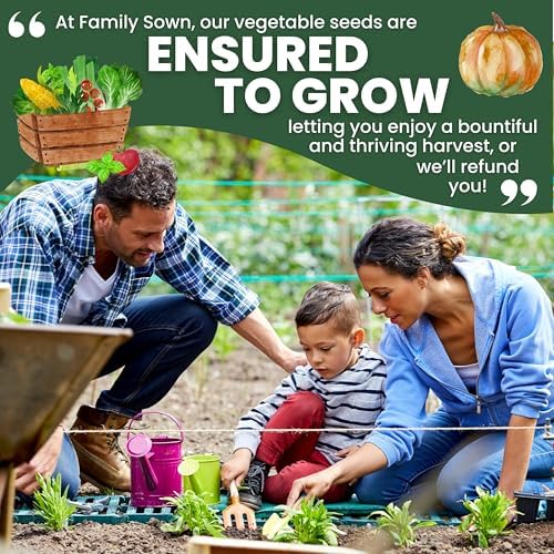 55 Vegetable Seed Packets | Survival Variety Pack | 2026 Season | Individually Packed Vegetables, Herbs and Fruits | Emergency Seed Vault for Doomsday Prepping | by Family Sown - Image 6