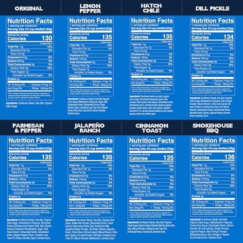 Chinook Seedery Sunflower Seeds to Eat - 9 Flavor Sampler Pack 1.5 oz - Image 2