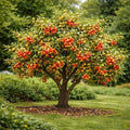 Live Crabapple Tree Plants – Fruit-Bearing Ornamental Trees with Red Crabapples – Outdoor Garden Tree – Hardy Flowering Landscape Plant – Starter Live Tree for Yard or Patio (5 Trees) by CZGrain