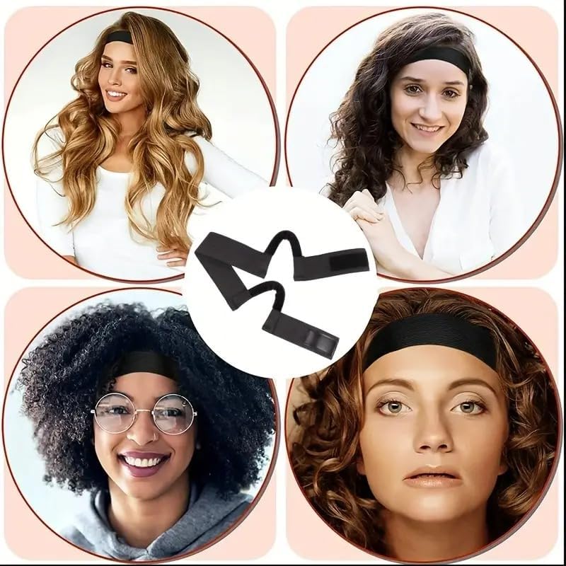 2Pcs Ear Free Elastic Wig Band For Lace Front Melting C Shaped Ear Curve - Image 5