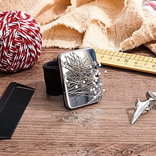 Patelai Stitch Braid Tool Finger 10 Hair Parting Ring,Black, Silver - Image 6