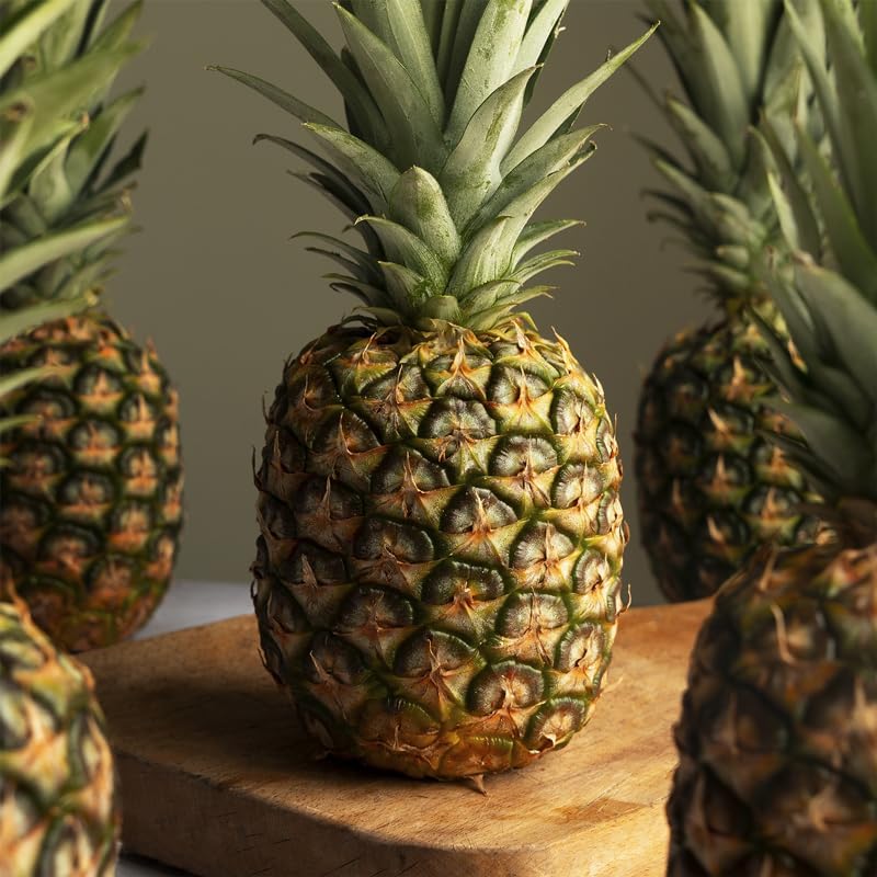 Pineapple Plant White Jade (4 Pack) | Grow Your own Food on Your Edible Organic Garden | Easy to Grow Plants | Edible Fruit Plant for Sustainable Living | Live for Planting | - Image 5