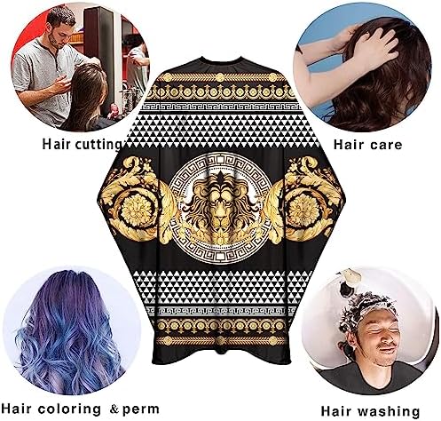 Barber Capes for Men Hair Cutting Salon Capes with Snaps Hairdresser Gown Stylist Cape- 63”× 56” - Image 6