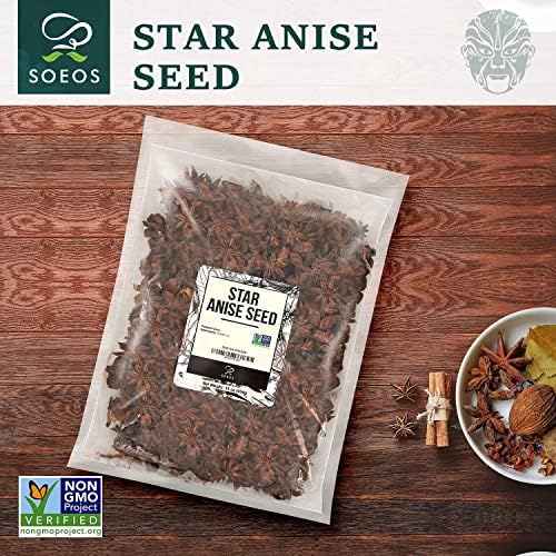 Soeos Star Anise, Star Anise Whole, Anise Seeds, NON-GMO Verified，32 Ounce - Image 5