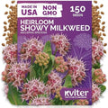 150 Showy Milkweed Heirloom Flower Seeds for Planting, Asclepias Speciosa by KVITER