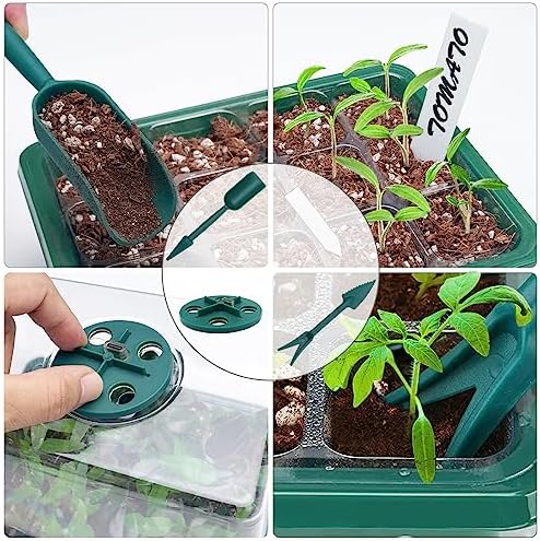 Seed Starter Tray, Seed Propagation Station with Grow Light,5 Pack - Image 6