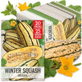 Seed Needs Delicata Winter Squash Seeds to Plant Vegetables - 20 Packs by SeedNeeds