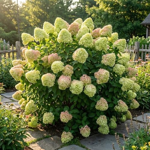 Lime Hydrangea Live Plant, Hydrangea Tree Shrub in Pot, 6-12 Inc Tall - Image 2