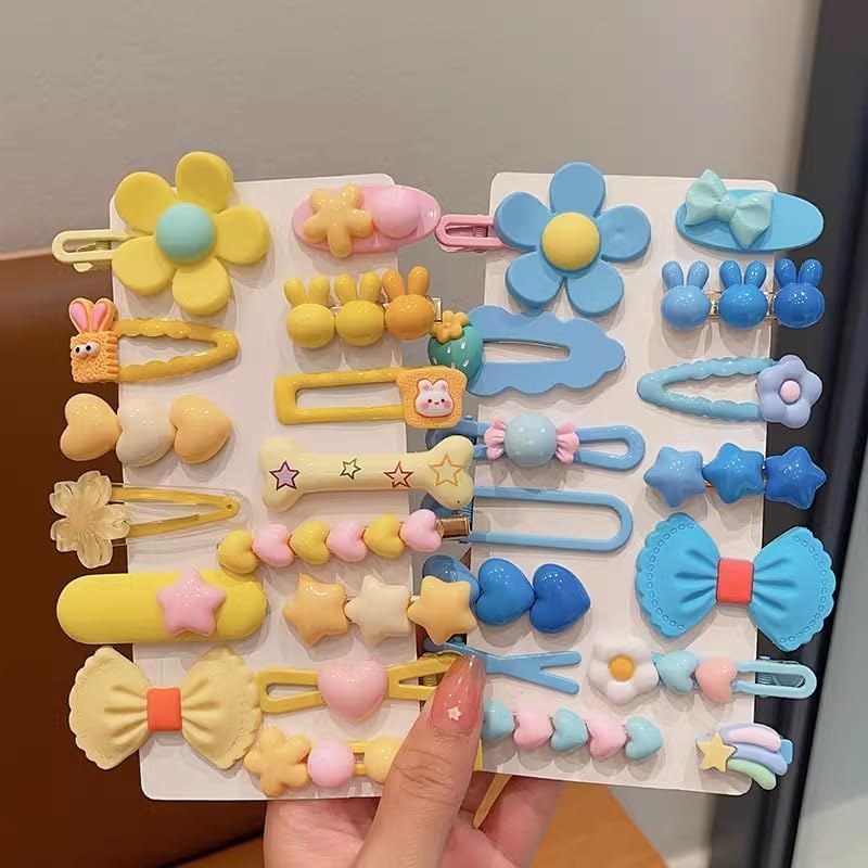Ooosonlu 56PCS Girls Hair Clips Set Cute Hair Accessories for Girls - Image 4