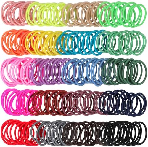 200PCS Small Hair Ties,Baby Hair Ties for Baby Girls Toddlers - Image 3