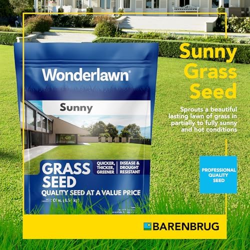 Barenbrug Wonderlawn Sunny Grass Seed Mix for Lawn Care and Landscaping, 10 lbs. Bag - Image 2