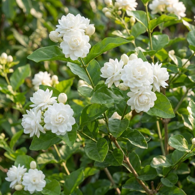 Grand Duke Jasmine Vine Live Plant, Patio Container Flower, 4-7 Inches - Image 3